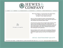 Tablet Screenshot of hewesco.com